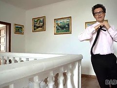 Schönheit, Blondine, Blasen, Vollbusig, Geile alte tussi, Lecken, Milf, Muschi