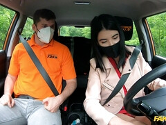 Leie, Auto, Tschechisch, Würgen, Leder, Im freien, Tätowierung, Titten