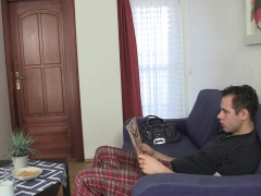 Pijpbeurt, Bruinharig, Tsjechisch, Europees, Hardcore, Hd, Realiteit, Tiener