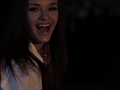 Grosser schwanz, Blondine, Blasen, Gruppe, Orgie, Russisch, Flotter dreier, Titten