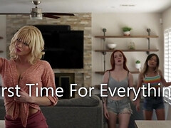 Asiatisch, Braunhaarige, Interrassisch, Lesbisch, Milf, Natürlich, Rasiert, Titten