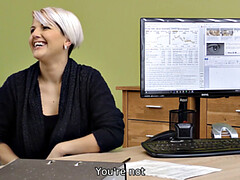 LOAN4K. Hot MILF doesnt mind having sex to fix her issues with money