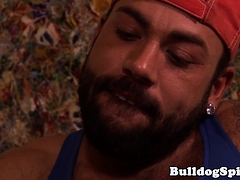 Toelicking bottom submits to english dom