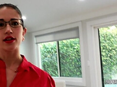 ベッドルーム, フェラチオ, イく瞬間, 顔射, 眼鏡, キッチン, ハメ撮り, スパンキング