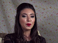 美女, 緊縛, 下着, アウトドア, 公共, スパンキング, 三人