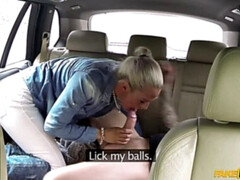 Married lady sucks and fucks driver