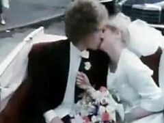 フェラチオ, 結婚, ドレス, ハードコア, 淫乱熟女, オージー, ヴィンテージ, 結婚式