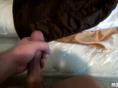 Asian cute teen impassioned POV sex