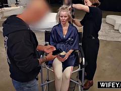 Большой член, Черные, Блондинки, Минет, Кончили внутрь, Черненькие, Межрасовый секс, Тату