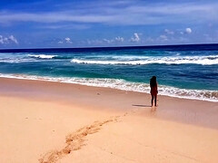 Perfect Sex On Perfect Beach With A Perfect Girl # After Fuck Pee On The Beach