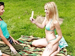 素人, キス, レズビアン, 下着, オナニー, オマンコ, ストリッピング, オッパイの