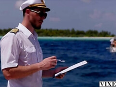 ビーチ, ビキニ, チン, バック, ハードコア, キス, 馬乗り, 剃毛