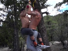 Européenne, Homosexuelle, Muscle, De plein air
