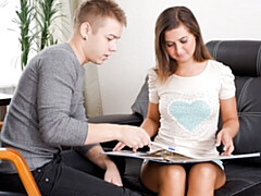 18 летние, Анальный секс, Большой член, Минет, Брюнетки, Собачьи, Молоденькие, Сиськи