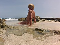 Amateur, Playa, Al aire libre, Voyeur