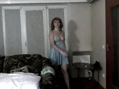 MILF & Teen Lesbian Sex: Blonde Step-Mom and Cute Brunette Virgin Fingering on Bed