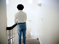 デカ尻, デカパイ, フェラチオ, 浮気者, フェティッシュ, 淫乱熟女, 馬乗り, 三人