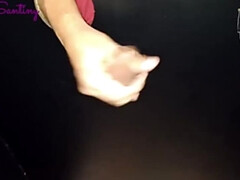 黒人, フェラチオ, 浮気する, チン, デブ, のぞき穴, 怪物, パーティ