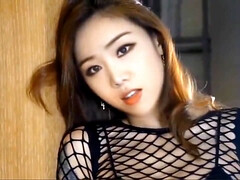 Asiatisch, Schönheit, Blasen, Braunhaarige, Vollbusig, Frau, Orgasmus, Solo