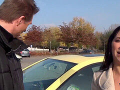 口内発射, ドイツ人, 淫乱熟女, アウトドア, ストッキング