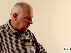 Attrapée, Tromperie, Papa, Doigter, Grandpère, Hard, Hd, Adolescente