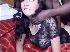 Grote lul, Zwart, Compilatie, Ondergoed, Orgasme, Kousen, Trio