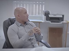 デカパイ, ブロンド, ハードコア, 淫乱熟女, オフィス, 秘密の