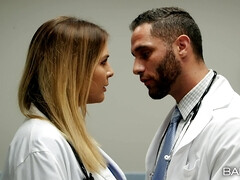 美女, デカパイ, 気狂い, オマンコ, ショートヘア, オッパイの, ユニフォーム, 濡れ