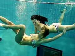 18, フェティッシュ, Hd, レズビアン, プール, ロシア人, シャワー, ティーン