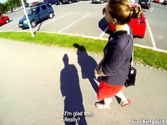 Blonde, Sucer une bite, Branlette thaïlandaise, Hd, De plein air, Pov, Rasée, Adolescente