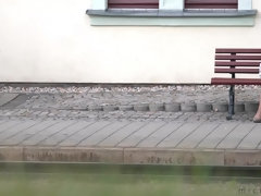 Leie, Grosse titten, Lesbisch, Monster, Natürlichen titten, Im freien, Titten, Spanner