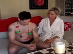 デカパイ, フェラチオ, イく瞬間, エロティック, 手コキする, オナニー, 熟年, 淫乱熟女