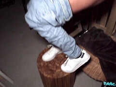 Rubia, Sexo duro, Dinero, Al aire libre, Perforación, Pov, Tatuaje, Tetas