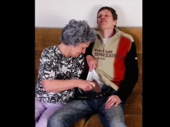 素人, ぽっちゃり, お婆さん, グループ, ハードコア, Hd, 熟年