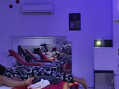 素人, 舐める尻, フェラチオ, ホテル, ラティーナ, なめる, 熟年, ヤリマン