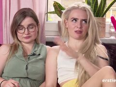 Enthousiasteling, Blond, Seksspeelgoed, Duits, Hd, Likken, Orgasme, Speelgoed