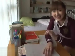 Asiatique, Collège université, Queue, Doigter, Branlette thaïlandaise, Japonaise, Professeur, Adolescente