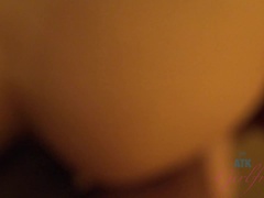 Amateur, Masturbacion con pies, Novia, Aceite, Orgasmo, Pov, Coño, Tetas