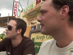 Gianna Michaels VS. 2 huge monster cocks - threesome hardcore with cumshot