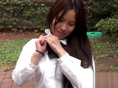 Aziatisch, Mooi, Pijpbeurt, Diep in de keel, Hd, Natuurlijk, Openbaar, Tiener
