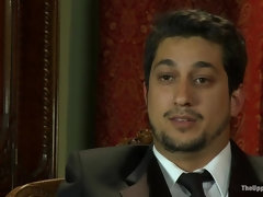 In den arsch, Sadomasochismus, Fesselspiele, Erniedrigung, Bestrafung, Rau, Sklave, Flotter dreier