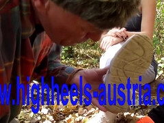 Fetisj, Duits, Hd, Hakken, Likken, Openbaar, Realiteit, Trio