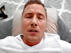 Большие сиськи, Минет, Грудастые, Парочка, Глубокая глотка, Белье, Оргии, Втроем