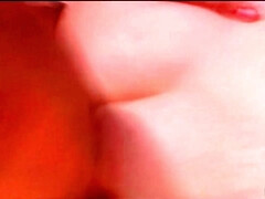 Lieveling, Grote kont, Vingeren, Naakt, Roodharige vrouw, Ouderwets, Tieten likken, Nat