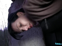 Enthousiasteling, Pijpbeurt, Bedriegen, Diep in de keel, Buiten, Gezichtspunt, Openbaar