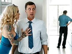 Grote mammen, Blond, Pijpbeurt, Handbeurt, Keuken, Moeder die ik wil neuken, Geschoren