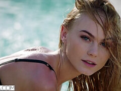 ブロンド, フェラチオ, バック, 指いじり, マッサージ, アウトドア, 剃毛, ティーン