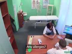 Leie, In den arsch, Blasen, Arzt, Fingern, Krankenschwester, Pov, Spielzeuge