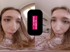 Enthousiasteling, Bruinharig, Hd, Natuurlijke tieten, Gezichtspunt, Tiener