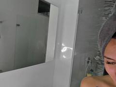 Busty and booty with big dildo: Big Ass, Blowjob  Amateur Porn